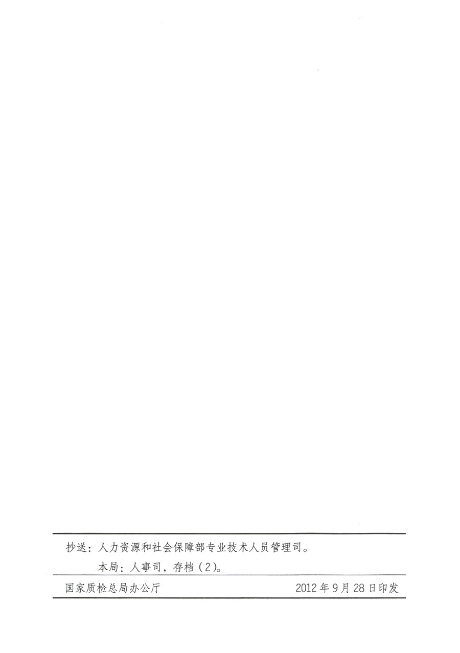 質檢總局關于公布2012年度珠寶玉石質量檢驗師執(zhí)業(yè)資格考試合格人員名單的通知